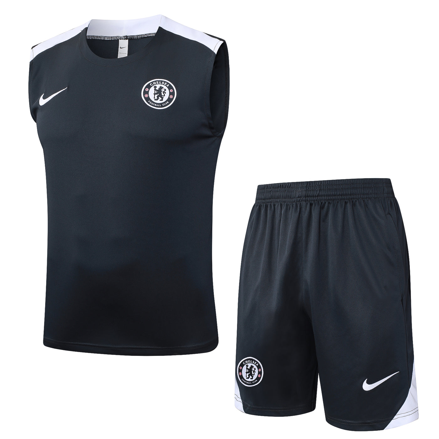 Ensemble bleu marine débardeur + short  Chelsea FC 2025-2026