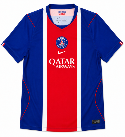 Maillot PSG Domicile 2026/2027 – Paris Saint-Germain Bleu et Rouge