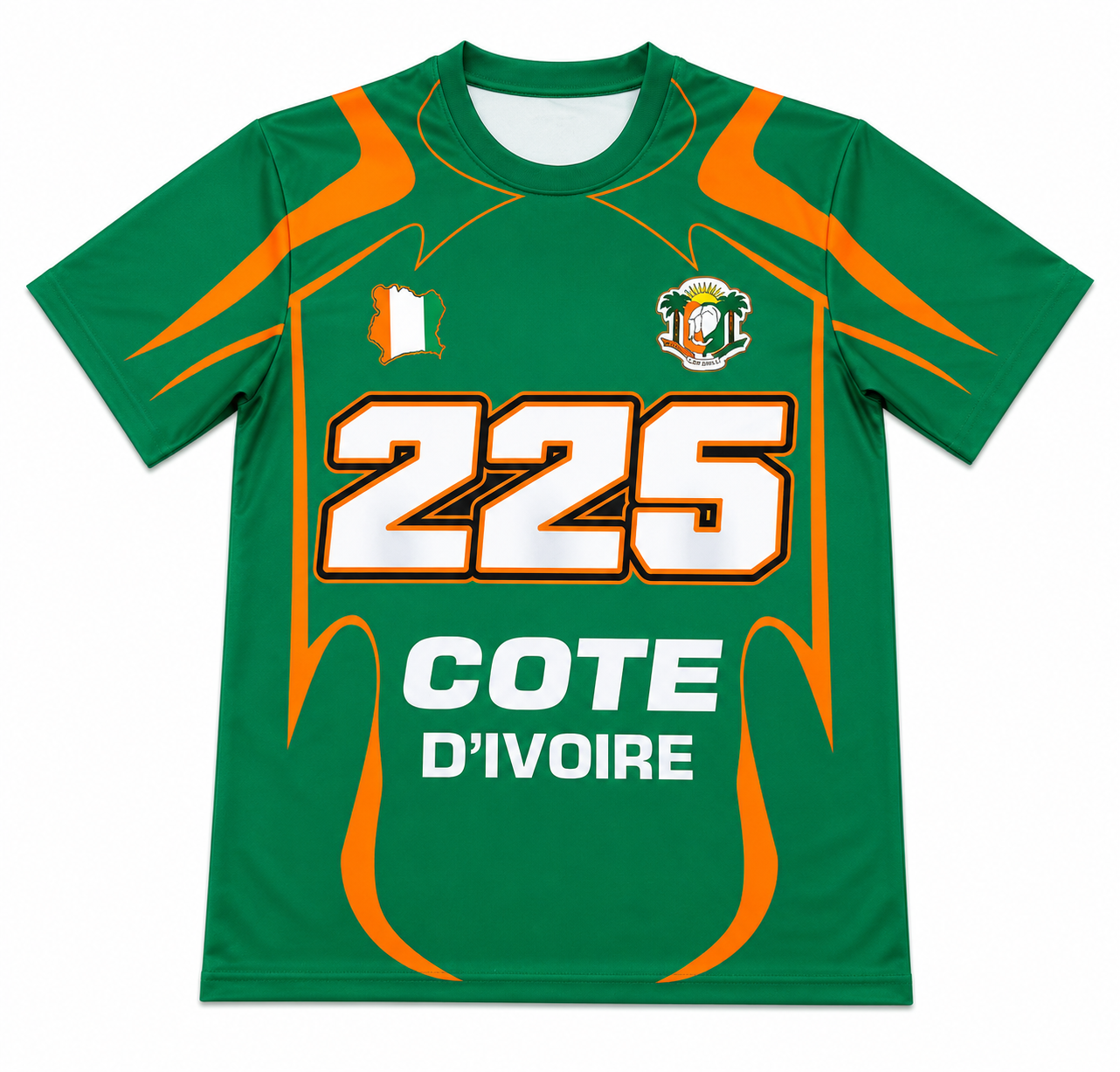 Maillot Côte d’Ivoire 225  Homme – Édition Éléphant