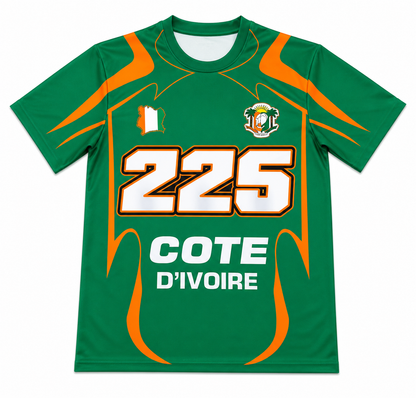 Maillot Côte d’Ivoire 225  Homme – Édition Éléphant