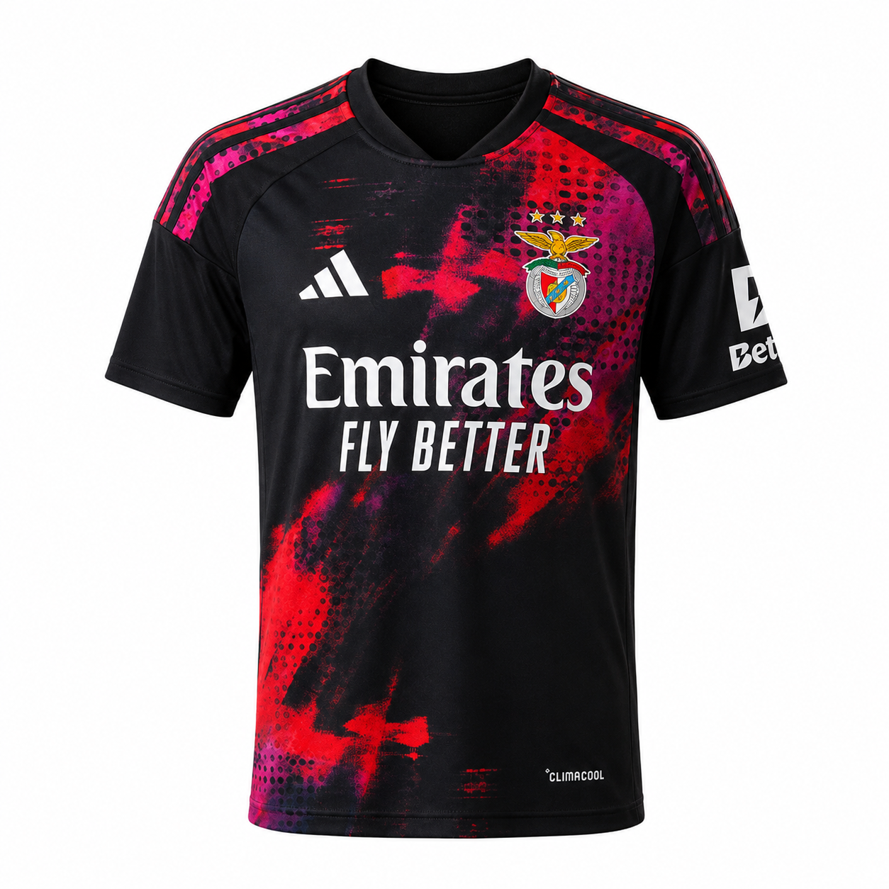Maillot Third Benfica 2026-2027 Noir Rouge – Tenue Football