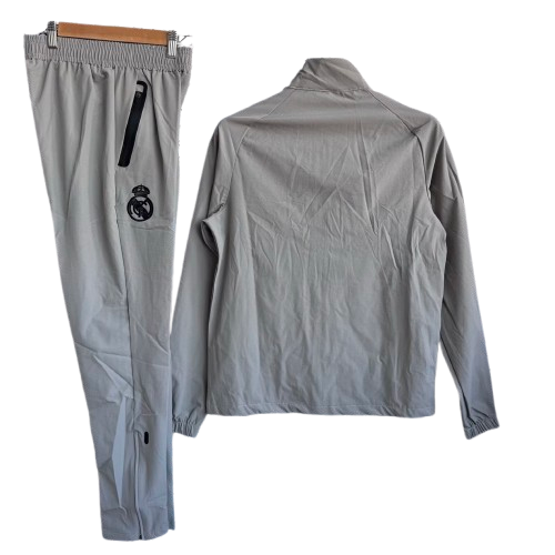 Survetement gris Real Madrid 2025-2026