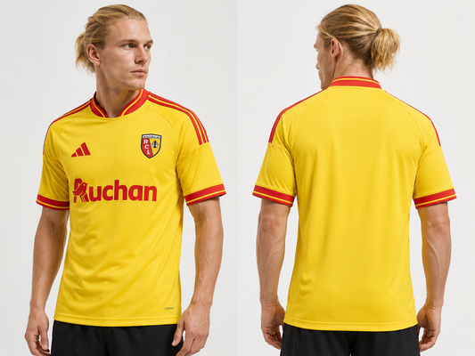 Maillot Domicile RC Lens 2026-2027 Homme et Enfant | Sang et Or