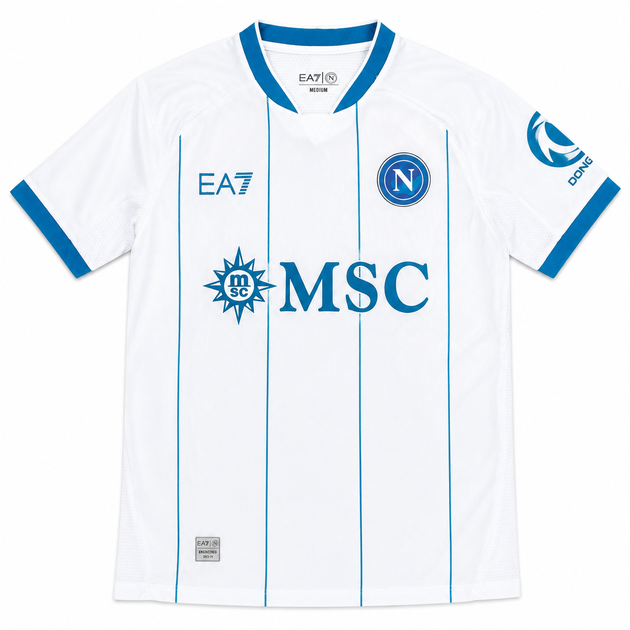 Maillot Extérieur Naples 2026-2027 Blanc & Bleu – SSC Napoli
