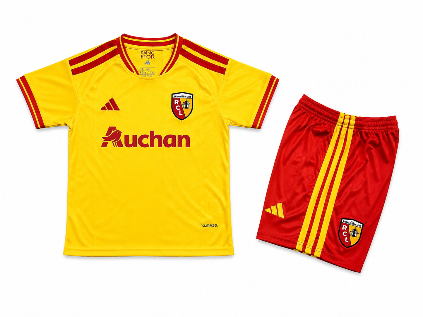 Maillot Domicile RC Lens 2026-2027 Homme et Enfant | Sang et Or