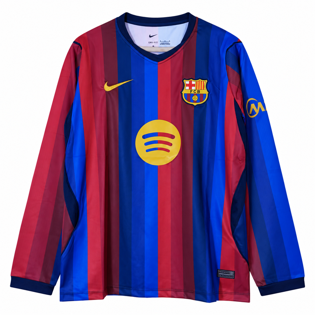 Maillot FC Barcelone domicile 2026-2027 manches longues – face