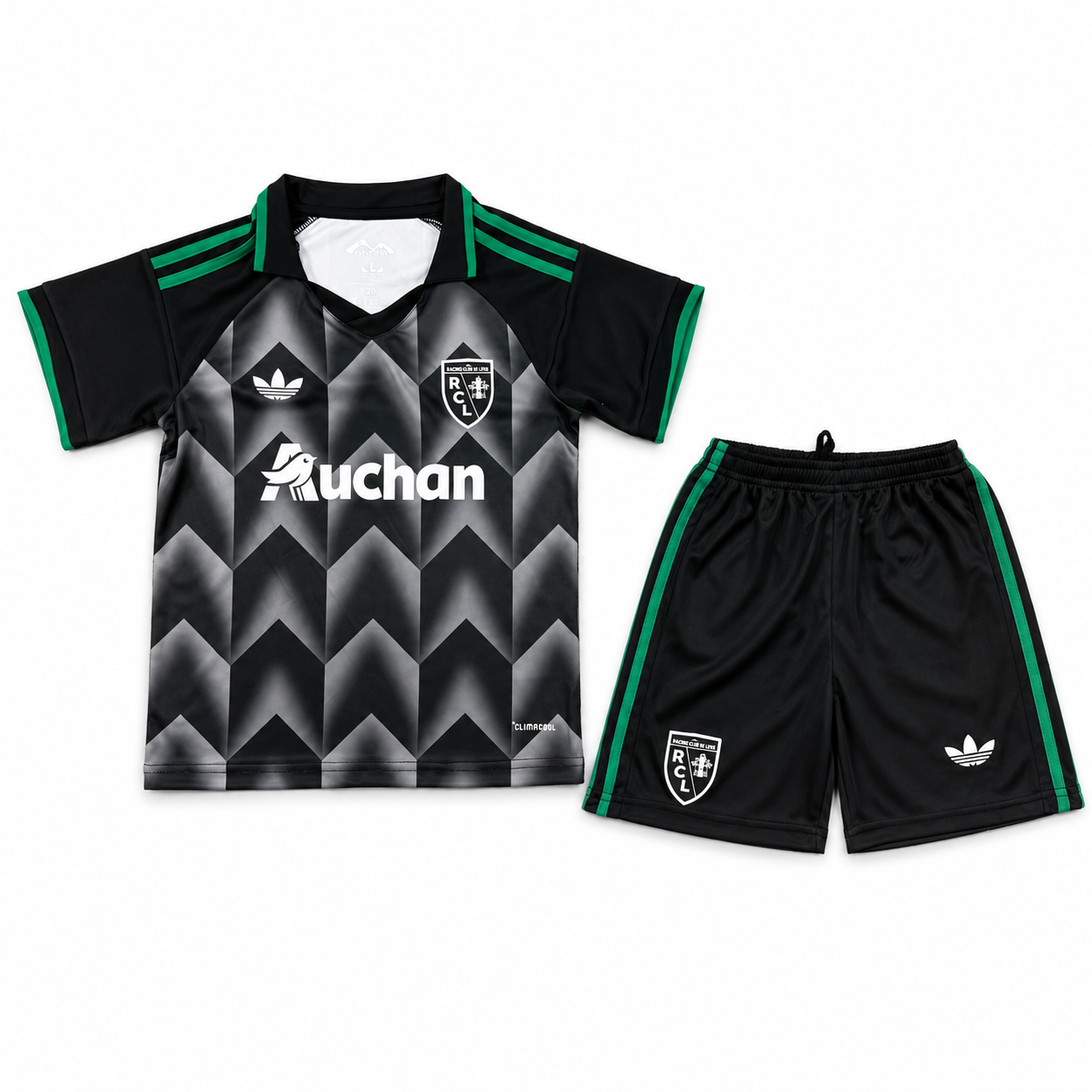 Maillot Extérieur RC Lens 2026-2027 Homme et Enfant | Noir & vert