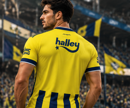 Fenerbahçe domicile 2026-2027 porté, vue de dos
