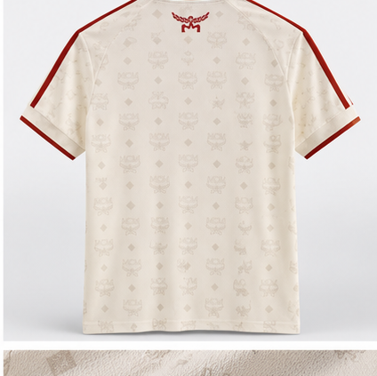 Maillot Bayern Munich co-branded beige 2026/27 - back