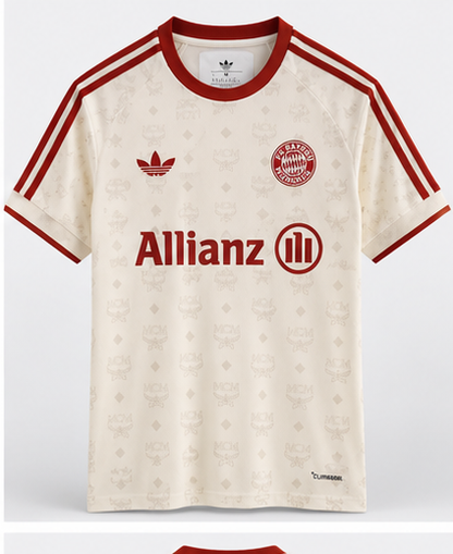 Maillot Bayern Munich co-branded beige 2026/27 - front