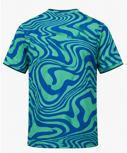 Maillot entraînement Brésil 26/27 vue arrière sur fond blanc