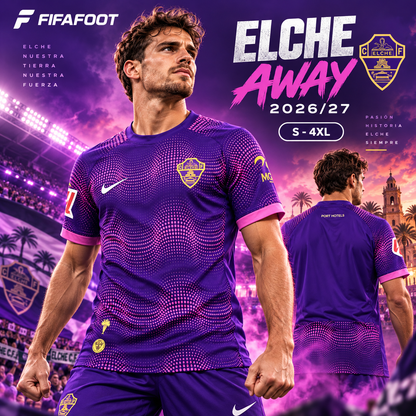 Elche CF extérieur 2026-2027 affiche premium