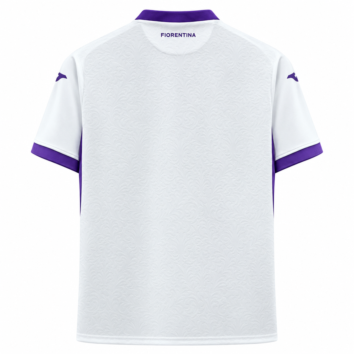 Fiorentina extérieur 2026-2027 vue de dos sur fond blanc