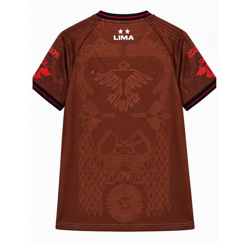 Flamengo édition commémorative 2026-2027 – Vue arrière du maillot sur fond blanc