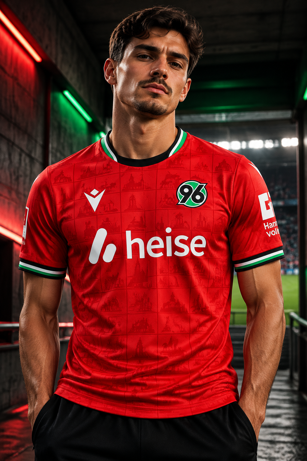 Hannover 96 Home 2026-2027 Affiche premium