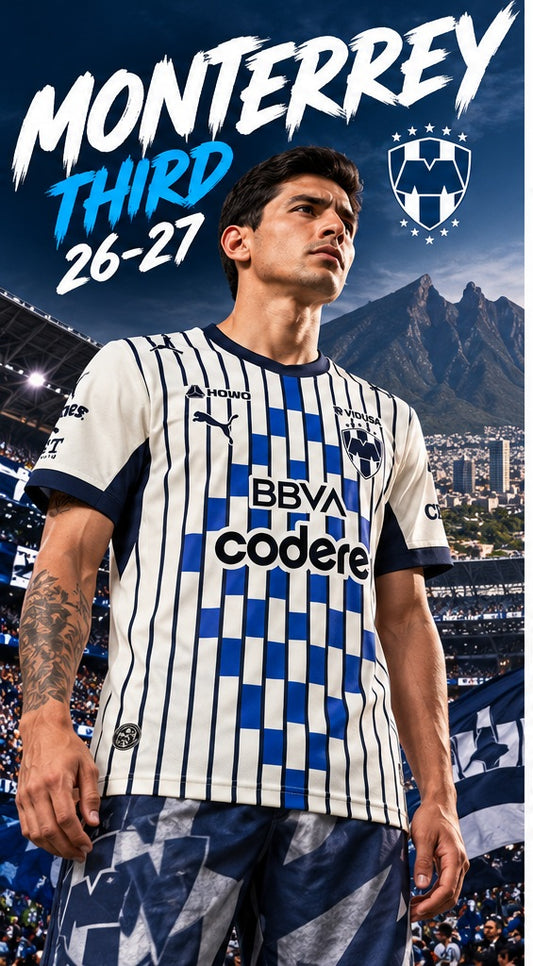 Monterrey 2026-2027 Third – Affiche premium 2026-2027