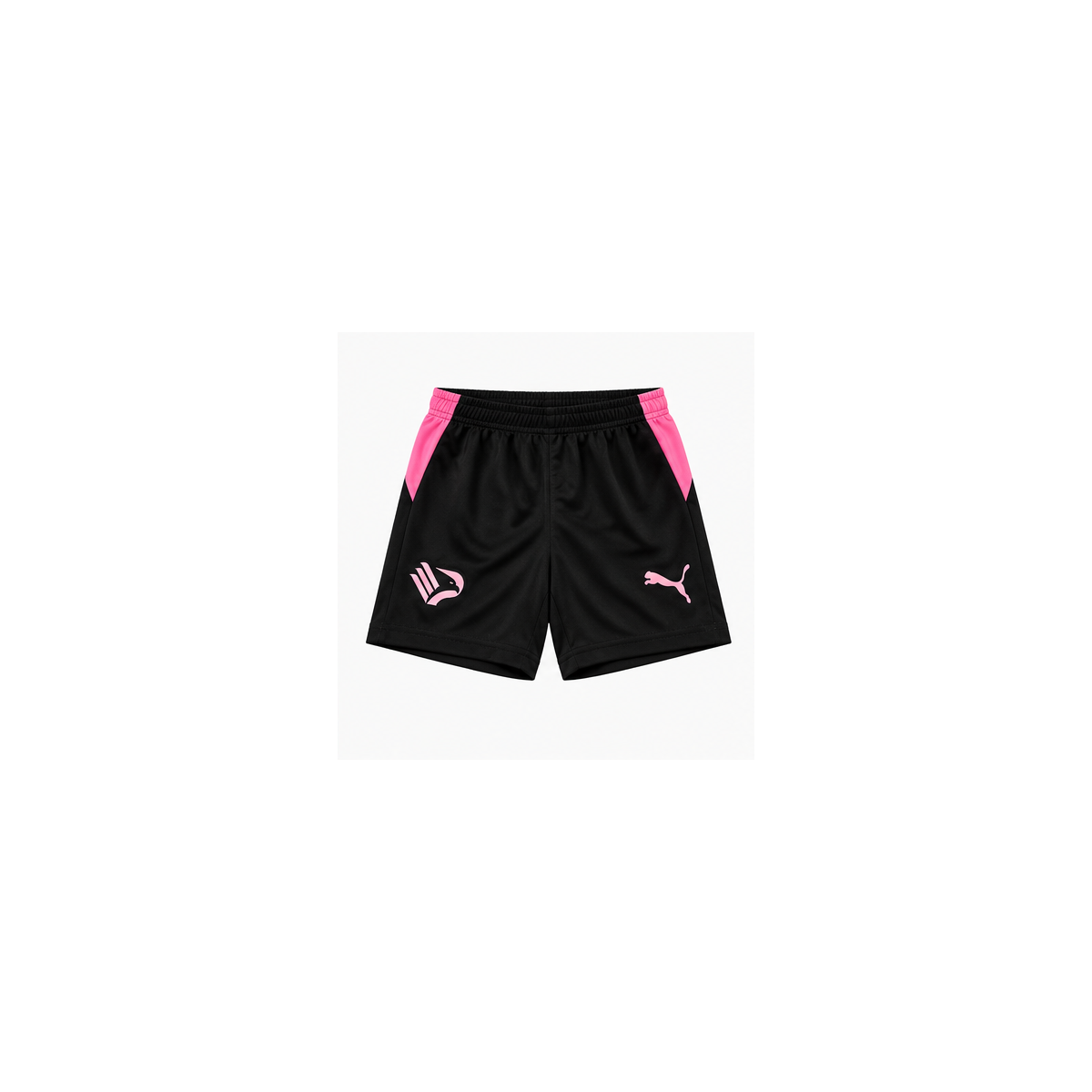 Palermo FC enfant extérieur 2026-2027 – Short noir et rose fond blanc