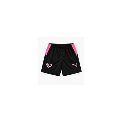 Palermo FC enfant extérieur 2026-2027 – Short noir et rose fond blanc