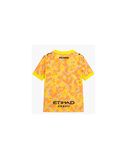 Palermo FC enfant domicile 2026-2027 – Vue dos maillot sur fond blanc