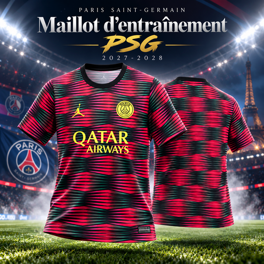 PSG Training 2027-2028 – Affiche premium 2027-2028, maillot seul
