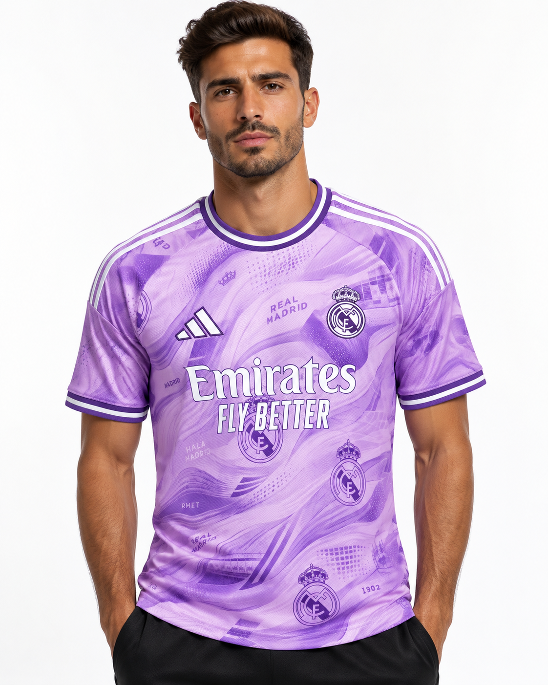 Real Madrid Special Edition Purple 2026-2027 mannequin homme