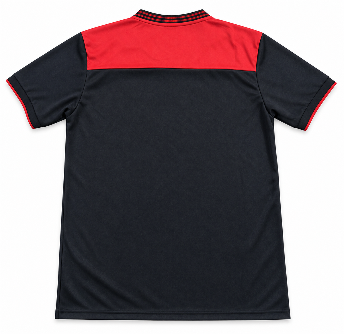 Flamengo Special Edition noir et rouge – vue de dos sur fond blanc