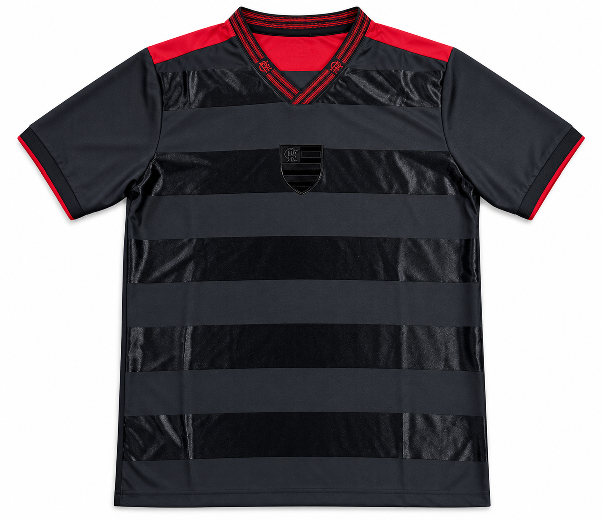 Flamengo Special Edition noir et rouge – vue de face sur fond blanc