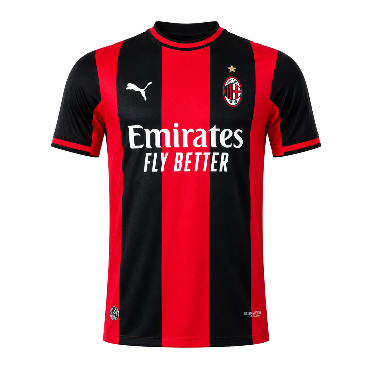 Maillot Domicile AC Milan 2026-2027 Rouge & Noir