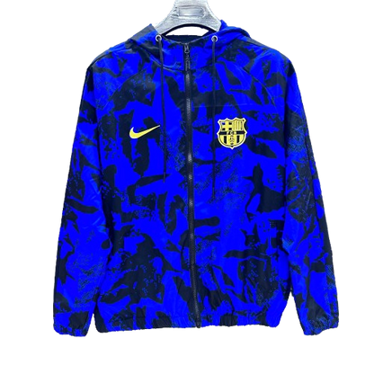 Coupe vent bleu FC Barcelone 2025-2026
