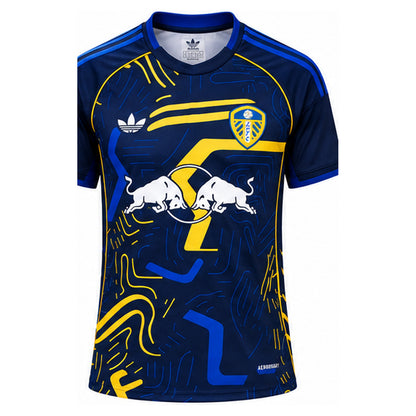 Leeds United Third 2026-2027 - vue avant sur fond blanc