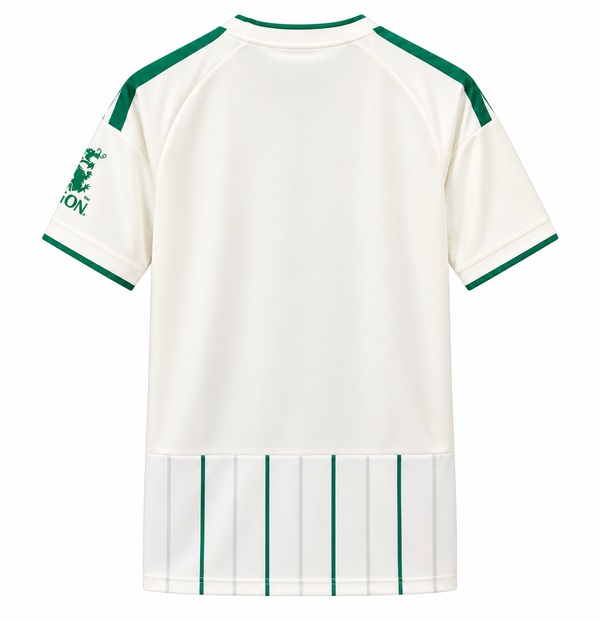 Maillot Leicester City third 2026-2027 — vue de dos sur fond blanc