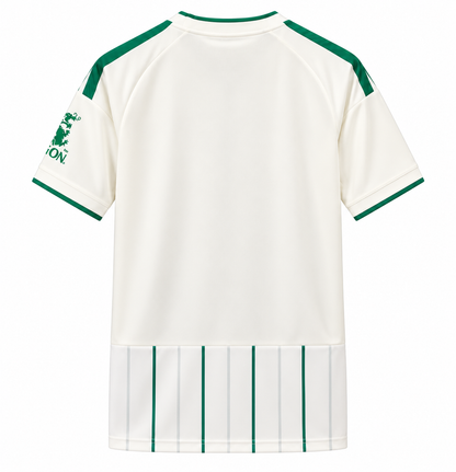 Maillot Leicester City third 2026-2027 — vue de dos sur fond blanc