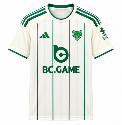 Maillot Leicester City third 2026-2027 — vue de face sur fond blanc