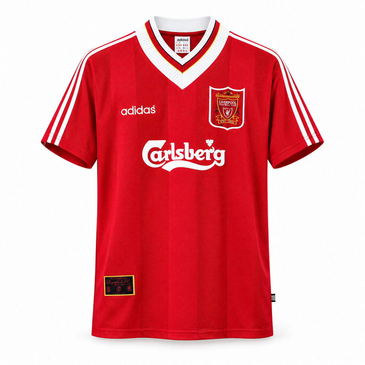 Liverpool domicile 1995-1996 — face