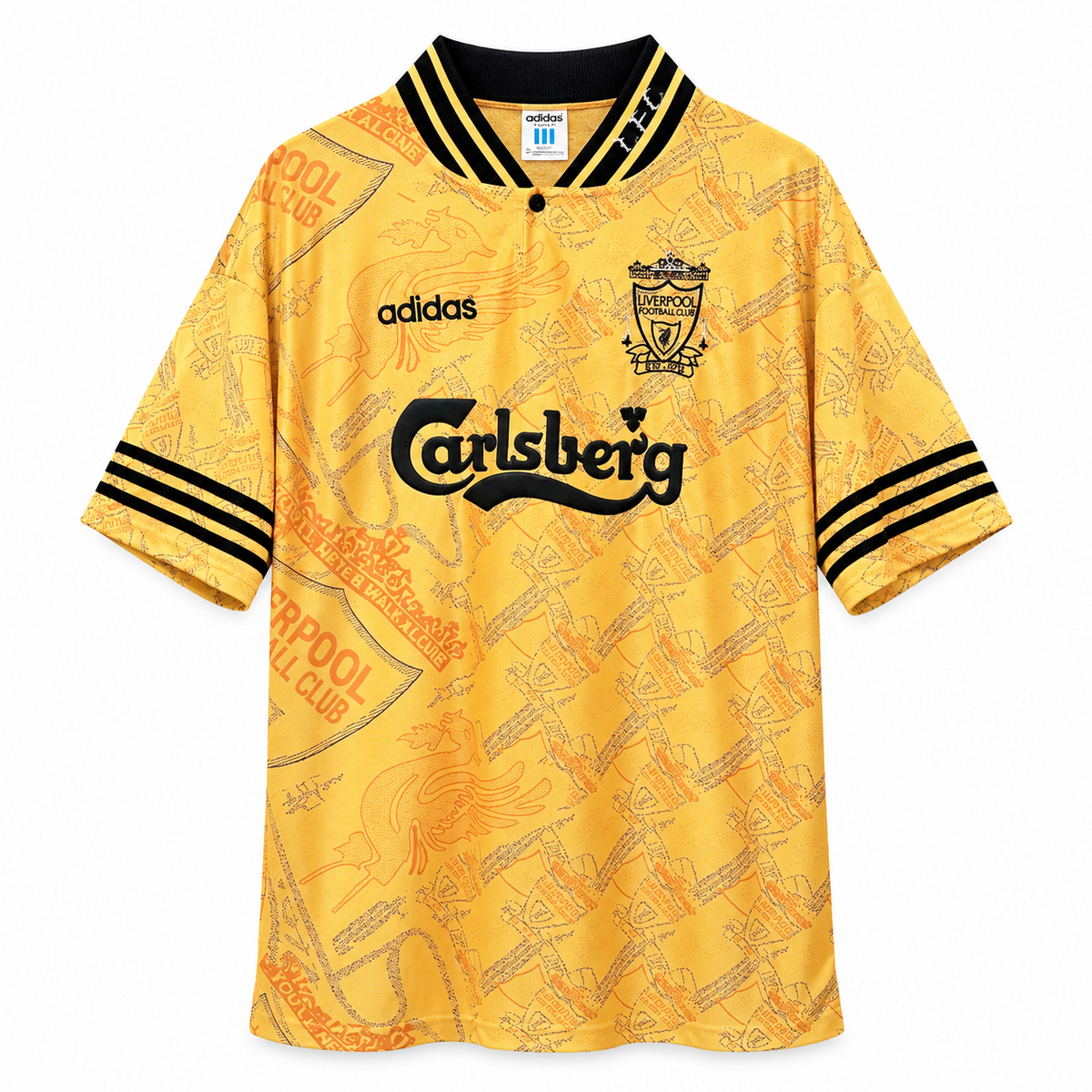 Maillot Liverpool Third 1994-1996 reproduction, vue de face