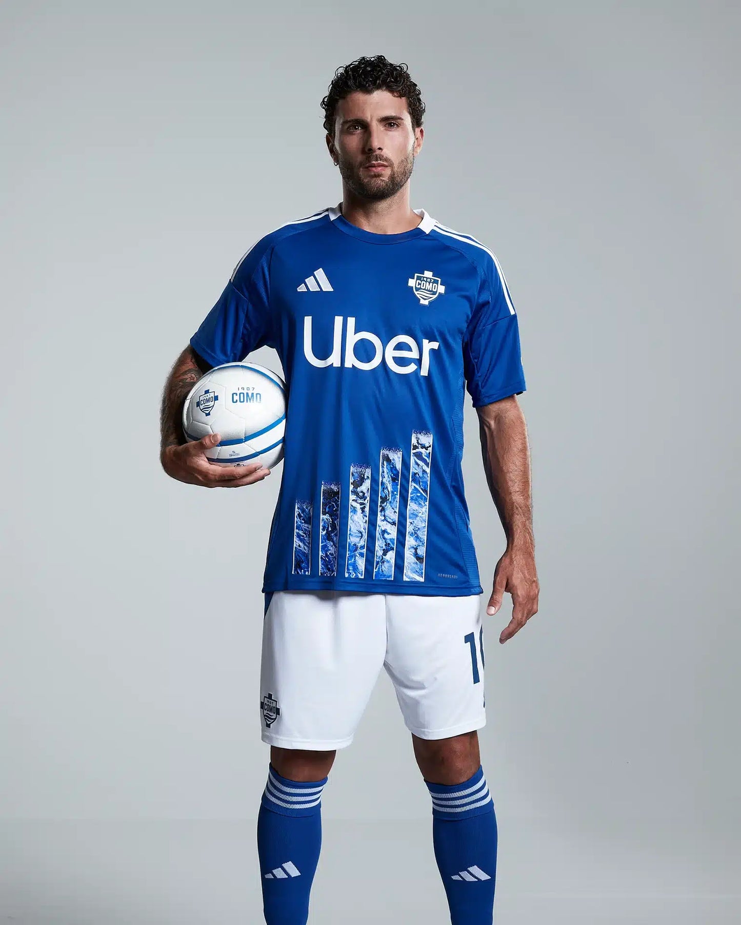 Maillot Domicile Como 1907. 2024-2025