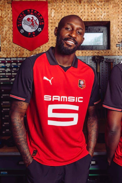 Maillot Domicile Stade Rennais 2025-2026