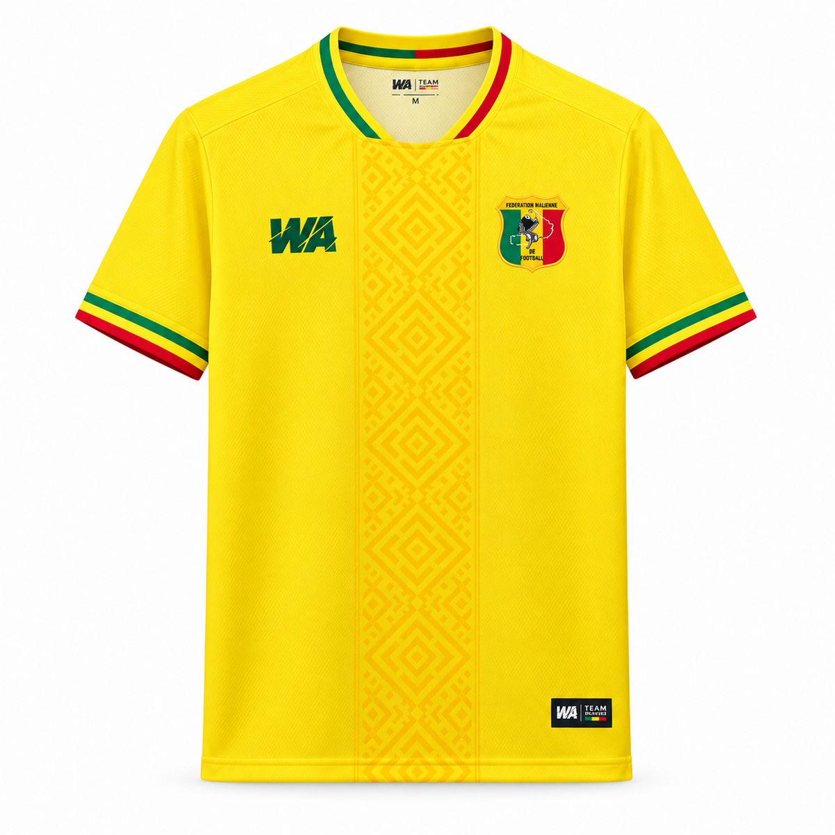 Maillot Mali extérieur 2026-2027 jaune — face