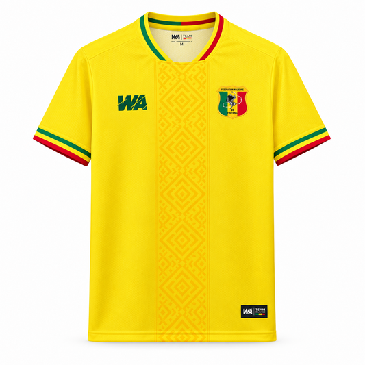 Maillot Mali extérieur 2026-2027 jaune — face