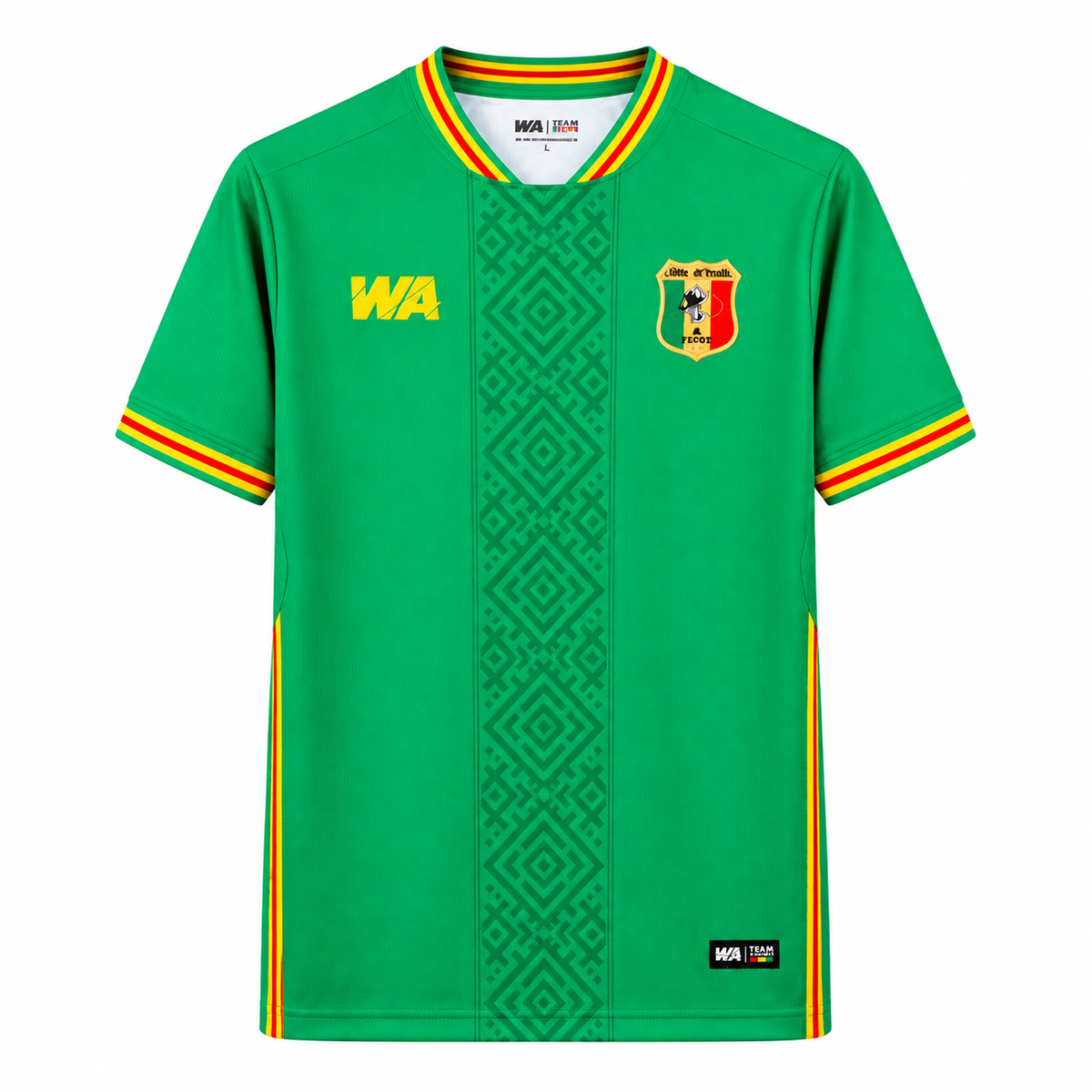 Maillot Mali Third vert 2026-2027 — face