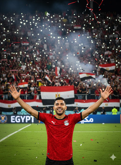 Maillot Domicile Egypte 2025-2026