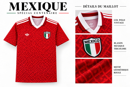 Maillot Mexique spécial centenaire homme — détails