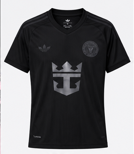 Inter Miami maillot extérieur noir Away Game 2027/2028 – face