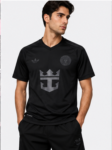Inter Miami maillot extérieur noir Away Game 2027/2028 – mannequin