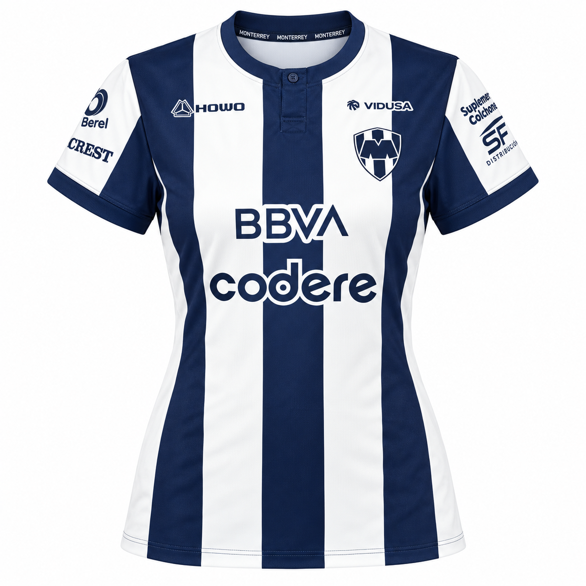 Maillot Monterrey domicile femme 2026-2027 – front