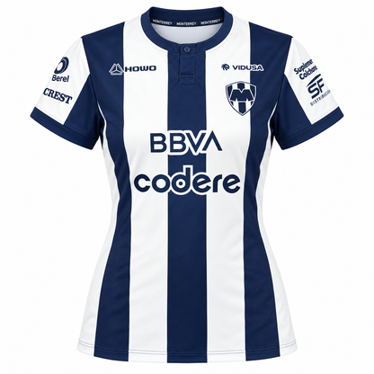 Maillot Monterrey domicile femme 2026-2027 – front