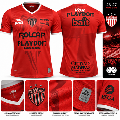 Club Necaxa Away Shirt 2026-2027 details