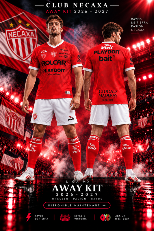 Club Necaxa Away Kit 2026-2027 mannequin poster