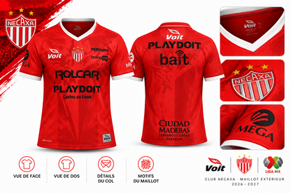Club Necaxa Away Shirt 2026-2027 product showcase