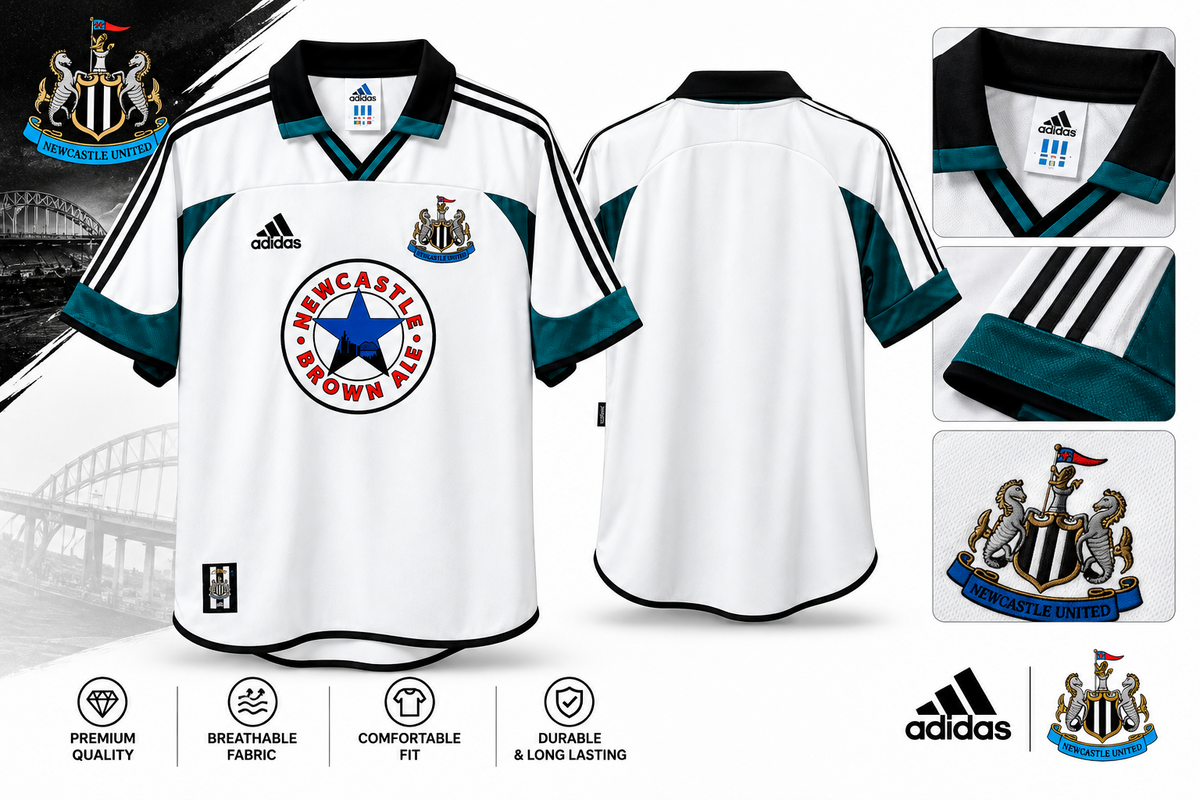 Newcastle extérieur 1999–2000 — details